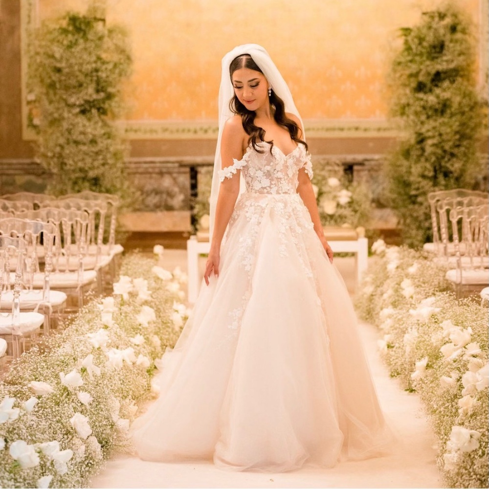 Galia Lahav Gimaya Gown and Veil